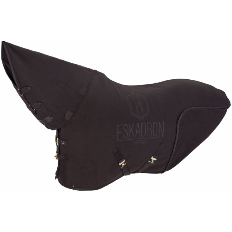 2025 Eskadron Heritage Double-Fleece High Neck Rug 126158 277 090 - Black Truffle